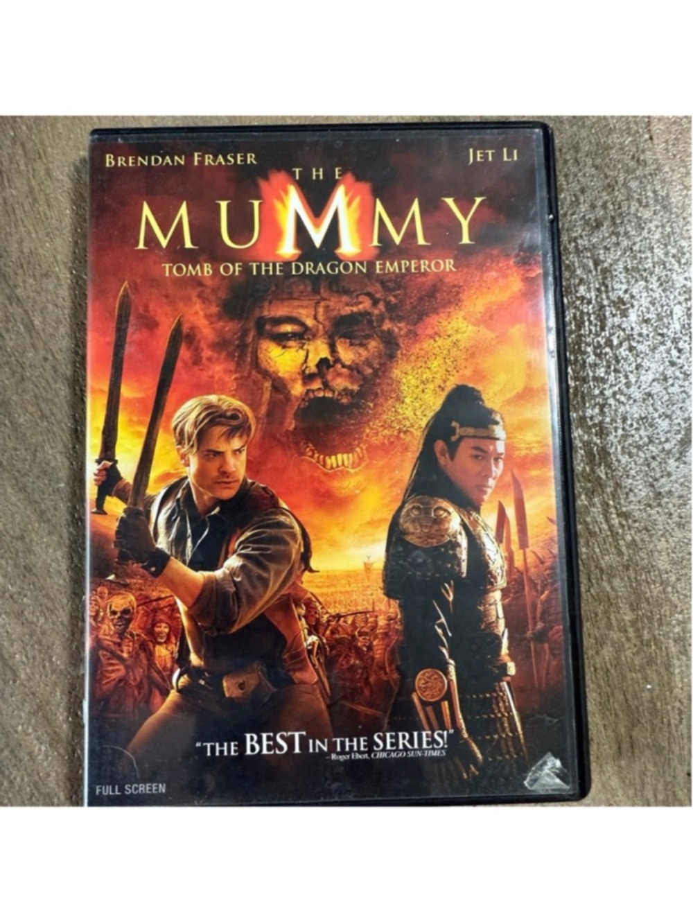The Mummy: Tomb of the Dragon Emperor DVD - Orange Cover - Universal